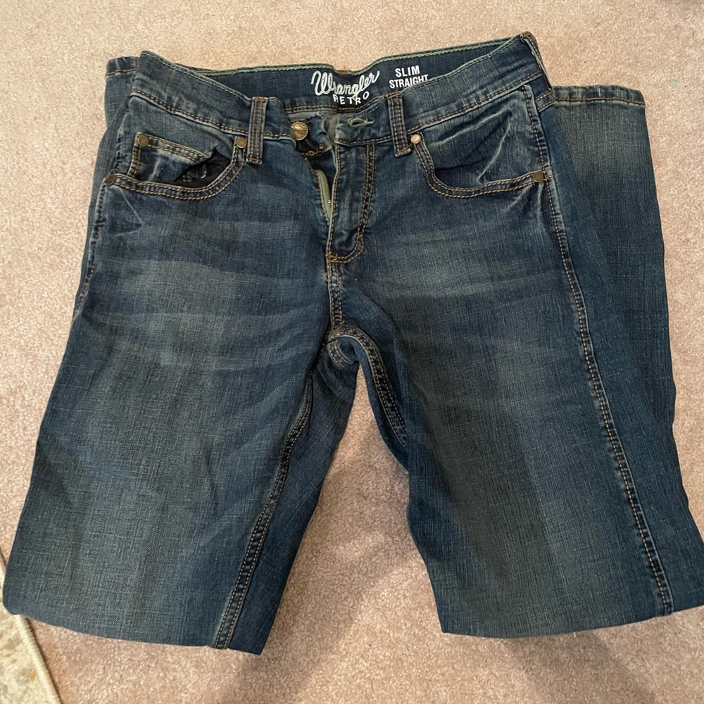 Wrangler Retro Men's Slim Straight Jeans